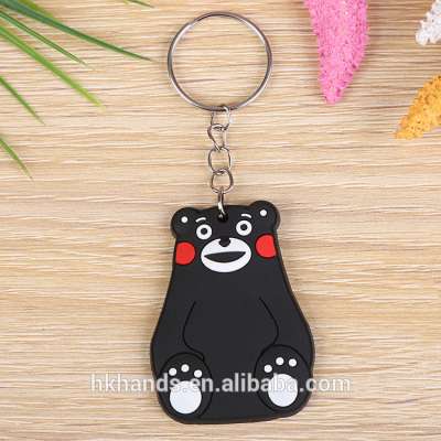 high quality 3d soft pvc keychain