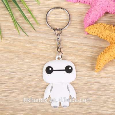 Embossed/debossed cheap custom soft PVC keychain