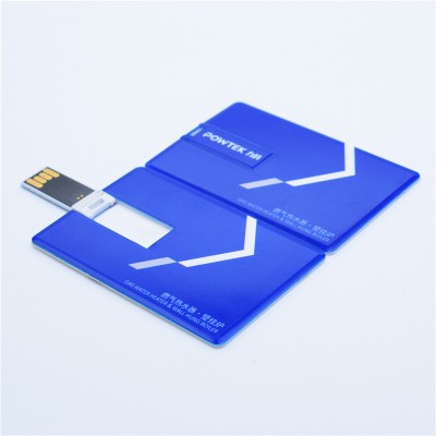 2019 wholesale 1GB 2GB 4GB 8GB 16GB credit card usb. flash drive ,business card shape USB Flash Drive