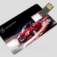 Custom Comtomized Plastic 4GB Card USB Flash Memory, Bulk Cheap USB Flash Drive, USB Memory